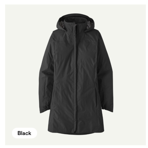 Like-New- Patagonia Torrentshell Black 3L Rain Parka Jacket Coat (3) - Picture 1 of 16